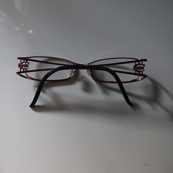 ROBERTO CAVALLI Purple + Copper Metal Frame Glasses - Picture 2 of 2